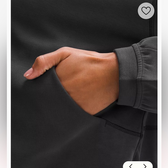 NWT!🍋🍋Lululemon Softstreme Full-Zip Hoodie🍋🍋. Size 8. Color Black. - Picture 5 of 13